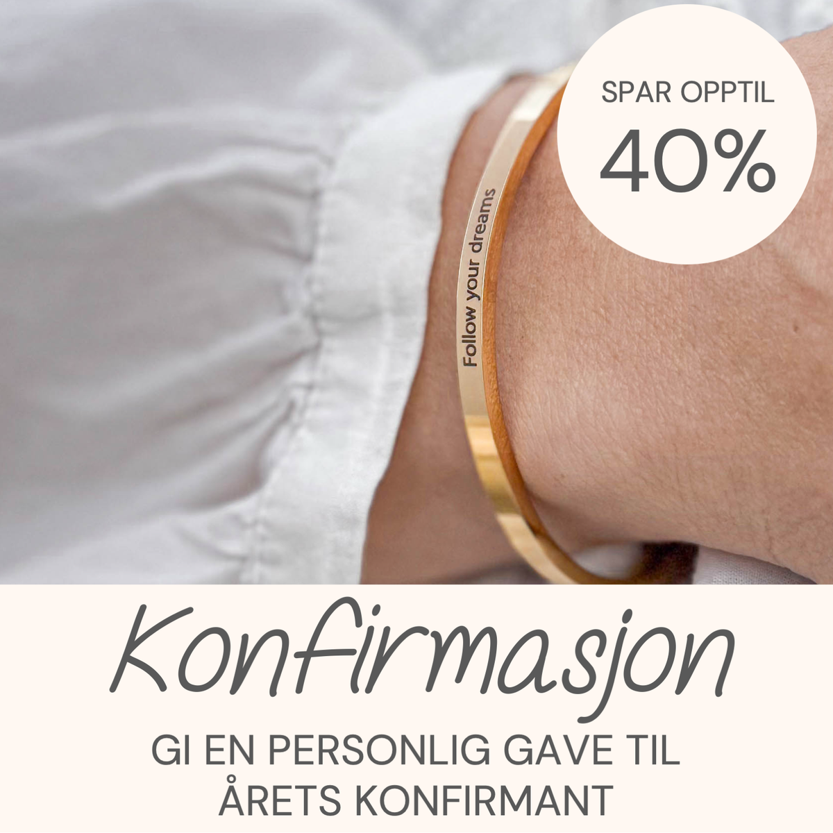 Inspirasjon til konfirmasjonsgave